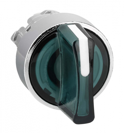 ZB4BK1533 Головка кнопки зеленая для переключателя с ручкой 3п Schneider Electric 