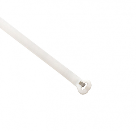 Хомут нейлоновый со стальным зубом (б), 4х200 (100шт) PROxima EKF plc-fl-ctsbw-4х200