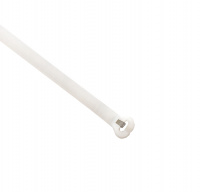 Хомут нейлоновый со стальным зубом (б), 4х200 (100шт) PROxima EKF plc-fl-ctsbw-4х200