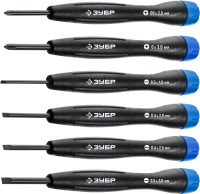 Набор отверток для точных работ 6 предм., TX-6 ЗУБР 25658-H6_z01