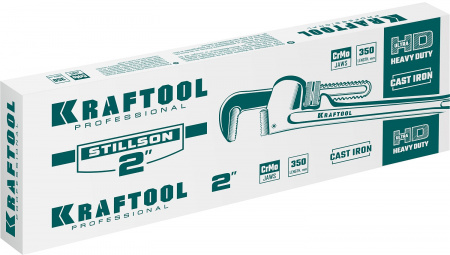 2727-35 Трубный разводной ключ STILLSON 2'' 350 мм KRAFTOOL 