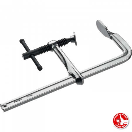 32157-080-200 Струбцина цельнокованая КС-200/80 F 200х80 мм ЗУБР 