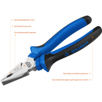 Плоскогубцы, 200 мм Профессионал ЗУБР 2201-1-20_z02