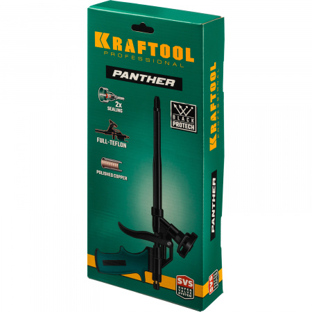 06855_z02 Тефлоновый пистолет для монтажной пены Panther KRAFTOOL 