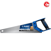 Ножовка по дереву (пила) ''МОЛНИЯ-5'' 400 мм, 5 TPI, прямой крупный зуб, быстрый рез поперек волокон, для крупных и средних заготовок ЗУБР 15075-40_z02