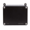 Коробка индустриальная 120х95х52 мм, IP68 с гладкими стенками, черная DKC P68M2516