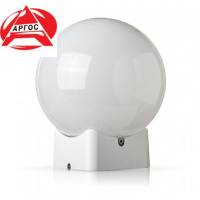 Светильник светодиодный ДБОСфера ЖКХ-001, 13Вт, 1469 Лм, CRI80, с оптико-акустическим датчиком, антивандальный с защитой от краж, IP20, 5000К Аргос-Электрон 7206955