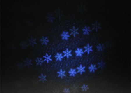 Проектор LED Снежинки мультирежим холодный свет 220V, IP44 ENIOP-04 ЭРА Б0041645