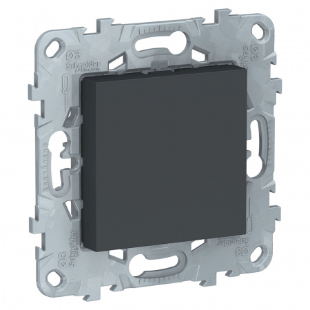 Заглушка UNICA NEW 45х45 антрацит Schneider Electric NU586654