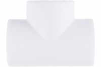 Тройник полипропиленовый PPR 40мм белый Политэк 9000000440