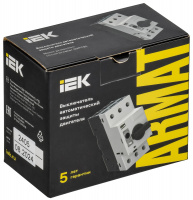 Автоматический выключатель защиты двигателя ARMAT A1 GV2P 0.4-0.63А IEK AR-MPCB-A1A63