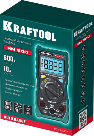 Мультиметр цифровой, KM-500 ЗУБР 59856