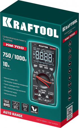 Мультиметр цифровой, KM-700 ЗУБР 59852
