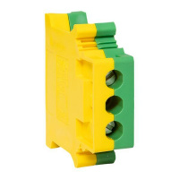 Клеммная колодка винтовая 16 UT земля EKF scr-ut-16-pe