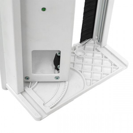 Встраиваемый настольный розеточный блок выдвижной, 8 модулей, белый, C-Line EKF cl-vnbv-8-w