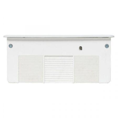 Встраиваемый настольный розеточный блок выдвижной, 8 модулей, белый, C-Line EKF cl-vnbv-8-w