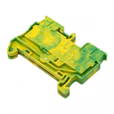 Клеммная колодка пружинная 2.5 Push-in земля EKF PIT-2.5-pe