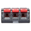 Клемма СМК 221-413 с рычагом 3 отверстия блистер (20шт.) EKF plc-smk-221-413b-20