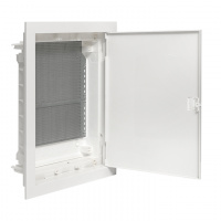 Встраиваемый слаботочный щит Nova 2 габарит с пластиковой дверью IP41 EKF nv-mb-pd-2