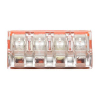 Клемма СМК 773-174 (с пастой) 4 отверстия 2.5-6.0мм2 (уп.50шт.) PROxima EKF plc-smk-773-174