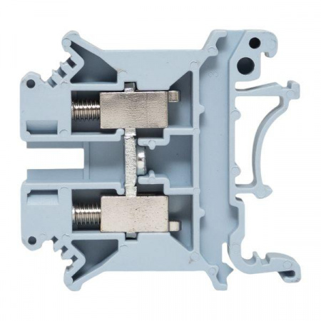 Клеммная колодка винтовая 6 UT серая EKF scr-ut-6-g