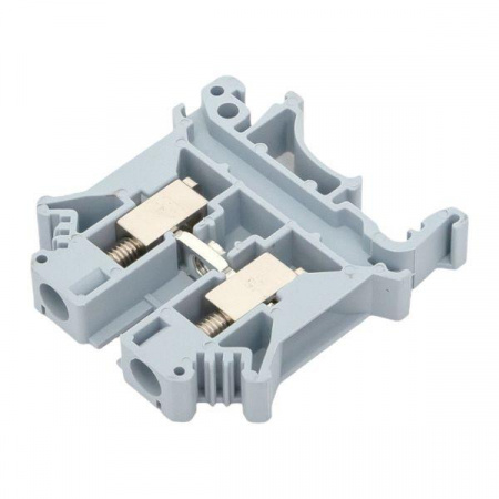 Клеммная колодка винтовая 6 UT серая EKF scr-ut-6-g