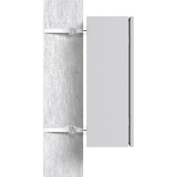 Крепление на столб монтажной полосой (ширина шкафадо 650 мм) Basic EKF fp-tape-650