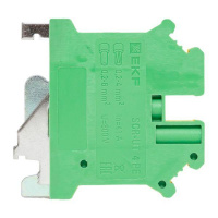 Клеммная колодка винтовая 4 UT земля EKF scr-ut-4-pe