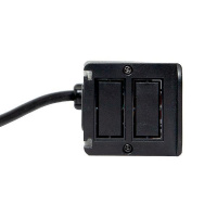 Встраиваемый настольный розеточный блок для крепления к столу, 8 модулей, C-Line EKF cl-vnbco-8-s