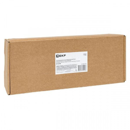 Встраиваемый настольный розеточный блок для крепления к столу, 8 модулей, C-Line EKF cl-vnbco-8-s