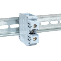 Клеммная колодка винтовая 35 UT серая EKF scr-ut-35-g