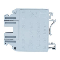 Клеммная колодка винтовая 35 UT серая EKF scr-ut-35-g