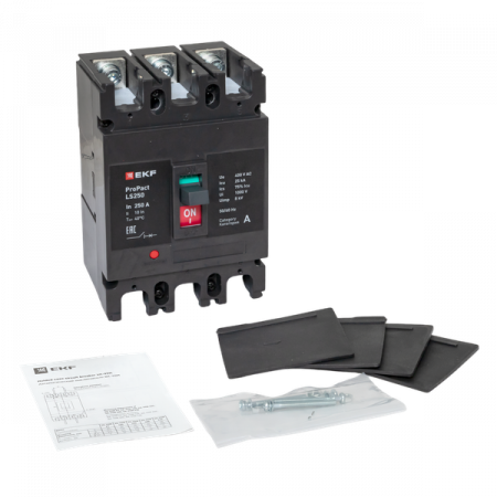 Выключатель автоматический LS250 25кА 3P 250А     ProPact EKF mccb-250-25-3-250-ls