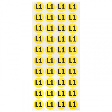 an-2-15 Наклейка L1 d=20мм PROxima EKF 