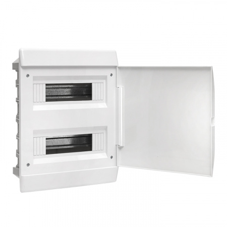 Щит распределительный ЩРВ-П-24 (пром. упаковка) белая дверца IP41 Basic EKF pb-v-24w-bas