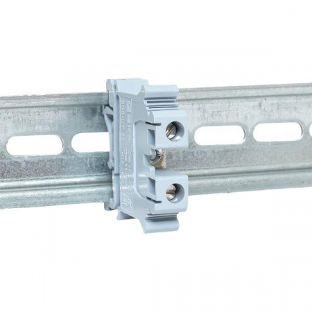 Клеммная колодка винтовая 10 UT серая EKF scr-ut-10-g