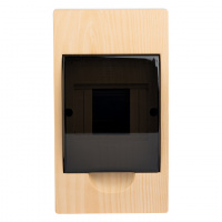 Щит распределительный навесной ЩРН-П- 4 светлое дерево IP41 PROxima EKF pb40-n-4-light