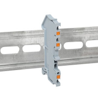 Клеммная колодка пружинная 1.5 Push-in 3 вывода серая EKF PIT-1.5-3