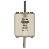 Плавкая вставка ППН-37 400/80А габарит 2 PROxima EKF fus-37/400/80