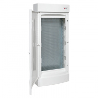 Щит слаботочный навесной Unix белая дверь 4 габарит IP41 EKF PROxima ux-4m-nw