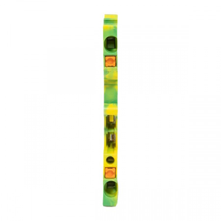 Клеммная колодка пружинная 1.5 Push-in земля EKF PIT-1.5-pe