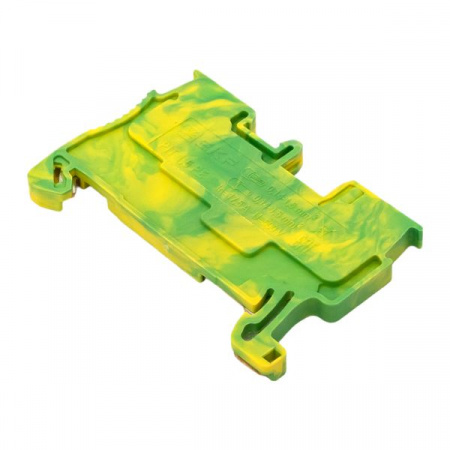 Клеммная колодка пружинная 1.5 Push-in земля EKF PIT-1.5-pe