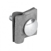 Зажим прута универсальный малый (пластина 30х30мм), HZ PROxima EKF lp-51510