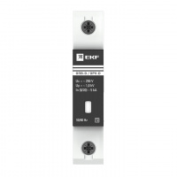 Ограничитель перенапряжения импульсный ОПВ-D 1п 5кА 230В EKF opv-d1