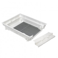 Основание слаботочного щита Nova (с монт. платой) 2 габарит IP41 EKF nv-mbase-2