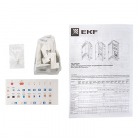 Основание силового щита Nova (с DIN-рейками) 60 модулей IP41 EKF nv-pbase-60