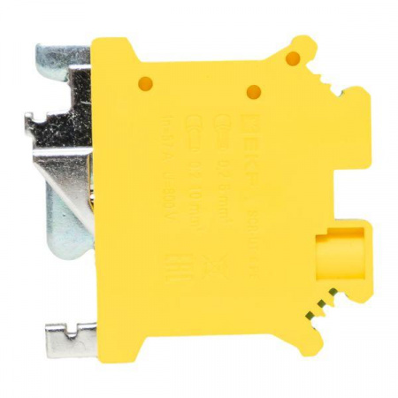 Клеммная колодка винтовая 6 UT земля EKF scr-ut-6-pe