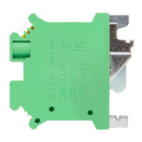 Клеммная колодка винтовая 6 UT земля EKF scr-ut-6-pe