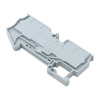 Клеммная колодка пружинная 4 Push-in 4 вывода серая EKF PIT-4-4