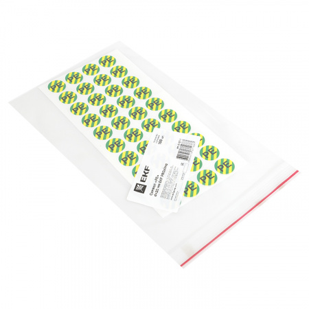 Наклейка 'PE' d=20мм PROxima EKF an-2-07-1